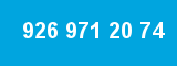 926 971 20 74